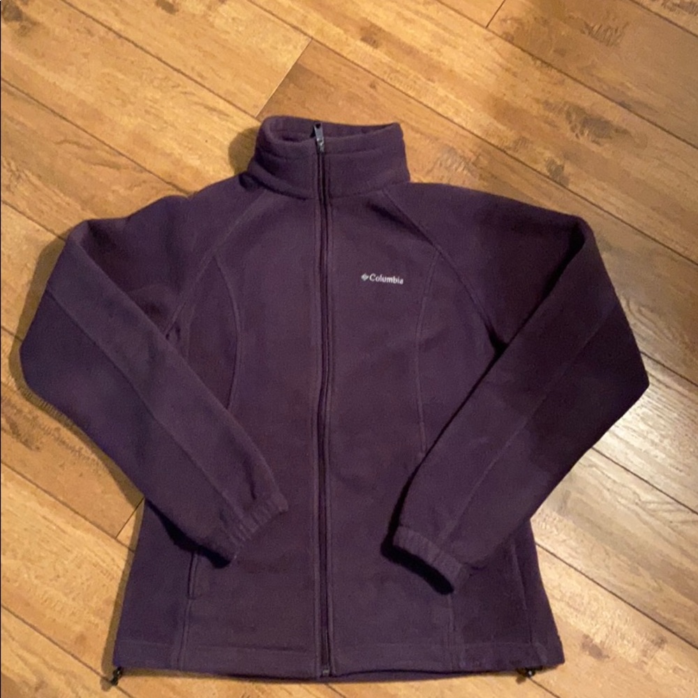Columbia Purple Fleece Jacket